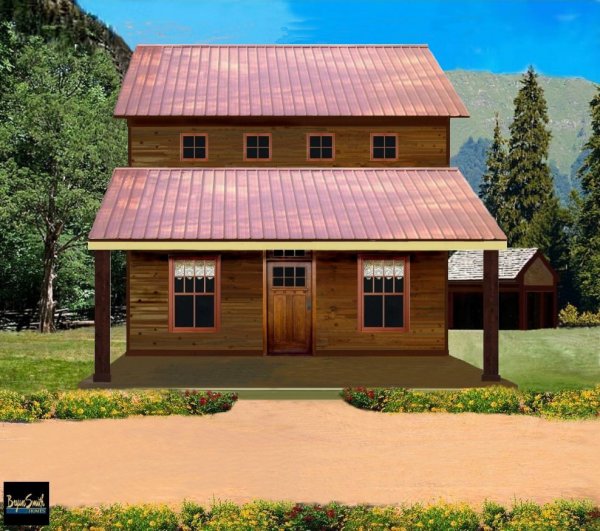 Taos New Mexico Mountain Homes House Plans Plan 1700